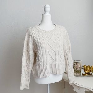 Cream Knit Sweater